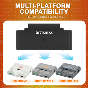 Convertisseur numérique HDMI Bitfunx RGB vers 1080P, adaptateur audio vidéo avec commutateur 16:9/4:3 pour console de jeu PCE PC Engine Core Grafx - Product Image 3