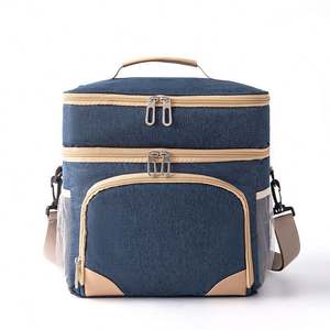 2024 bolsa de almuerzo personalizada para exteriores, seca y húmeda, de doble propósito, impermeable, de doble capa, para hombre y mujer - Product Image 1