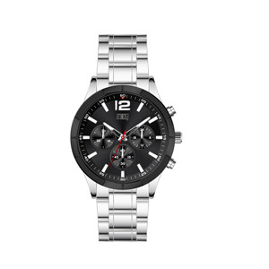 Reloj Wide Coast Trek de 44 mm, Adorno Metálico para Hombre, Accesorio para Múltiples Ocasiones, Oficina, Fiesta, Aire Libre, Uso Diario - Product Image 1
