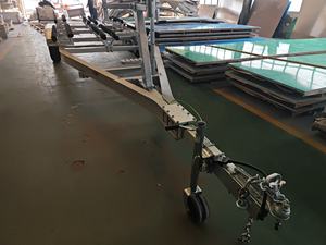 <span class=keywords><strong>Remorque</strong></span> <span class=keywords><strong>bateau</strong></span> en aluminium à double essieu, châssis de qualité marine, forte stabilité pour le transport d'équipements de pêche et de yachts – Vente directe usine - Product Image 5