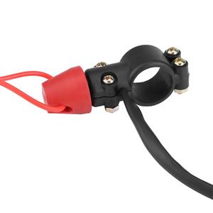 Interrupteur d'arrêt de moto et cordon de sécurité pour guidon de 22 mm, scooter Honda <span class=keywords><strong>Yamaha</strong></span> Suzuki <span class=keywords><strong>Mini</strong></span> Dirt Bike ATV <span class=keywords><strong>Quad</strong></span> Moto - Product Image 6