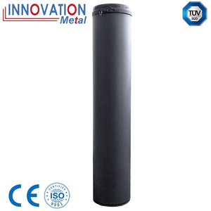 <span class=keywords><strong>Tuyau</strong></span> de cheminée à double paroi isolé noir certifié TUV CE de 6 pouces (<span class=keywords><strong>150</strong></span> <span class=keywords><strong>mm</strong></span>), <span class=keywords><strong>tuyau</strong></span> de poêle à <span class=keywords><strong>bois</strong></span> moderne en acier inoxydable à double paroi - Product Image 1