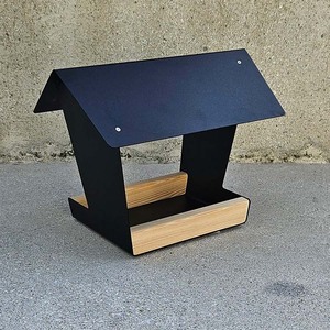 Stazione di Alimentazione per Uccelli JH-Mech Personalizzabile, Piattaforma Sospesa, Casetta per Uccelli in Metallo per Esterni - Product Image 2