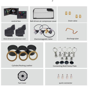 Air Compressor Spare Parts Solenoid Valve 1100 Model For Valve Accessories Consumable Industrial Use - Product Image 2