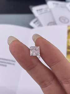 Qinglong bijoux laboratoire <span class=keywords><strong>diamant</strong></span> princesse coupe DEF/VVS-VS clarté 3EX HPHT princesse <span class=keywords><strong>forme</strong></span> CVD laboratoire cultivé <span class=keywords><strong>diamant</strong></span> IGI certifié - Product Image 5