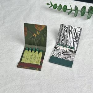Bâtons de papier personnalisés support en vrac livres <span class=keywords><strong>d</strong></span>'<span class=keywords><strong>allumettes</strong></span> imprimés personnaliser publicité hôtel promotion matchbook - Product Image 4
