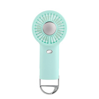 Nouveau ventilateur portable simple en plastique, mini-ventilateur de bureau USB rechargeable à 3 vitesses pour dortoir et bureau, vente en gros