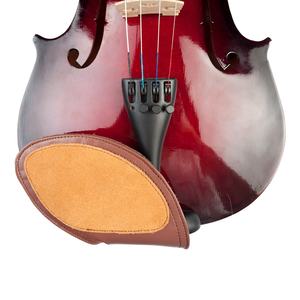 נעמי 4/4-4/3 כינור כתף שאר Chinrest כרית חום רך נוח כבש עור חום צוואר סנטר שאר - Product Image 2