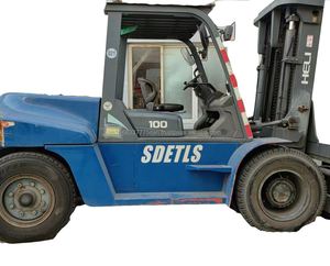 Montacargas Diésel Usado de 10 Toneladas de Alto Rendimiento y Bajo Precio, Marca China Heli 100, Montacargas Usado de 10 Toneladas de Buena Calidad con Motor Isuzu - Product Image 1