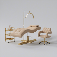 Lit de beauté moderne Xinman New Model S, chaise longue ergonomique avec tête réglable pour salles de sport et salons de tatouage