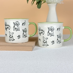Cute 15OZ Big Capacity <b>Ceramic</b> <b>Mug</b> New Fashion Design Porcelain Coffee <b>Mugs</b> Cup - Product Image 3