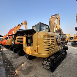 Nhà Máy Giá Sử Dụng Sâu Bướm Mèo 305. 5e2 Mini Máy Xúc Nhỏ Đào Mèo 303.5 305 307 307.5 Máy Để Bán - Product Image 2