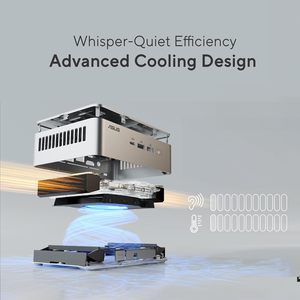 Mini PC Nuc 15 Pro Plus con Intel Core Ultra 7 255H de 12 Núcleos, 32 GB de RAM DDR5, SSD de 1 TB, Thunderbolt 4, Wi-Fi 7, para Uso Personal y Empresarial, Iris - Product Image 2