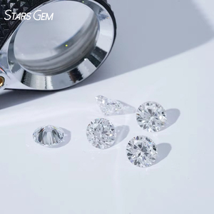 Diamant de laboratoire cultivé HPHT rond brillant de 0,5 ct certifié IGI D VVS2 - Product Image 1