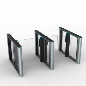 Tòa nhà văn phòng lối vào cho người đi bộ kiểm soát truy cập an ninh Swing turnstile cổng Hợp kim nhôm cổng tốc độ - Product Image 3