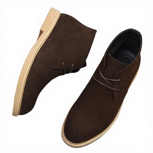 Botas de Desierto para Hombre, Talla Grande, Mocasines, Botas de Gamuza con Cordones, Antideslizantes, Impermeables, Casuales de Invierno - Product Image 2