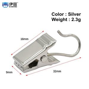 อุปกรณ์ตกแต่งปาร์ตี้ ไฟสำหรับเต็นท์แคมป์ปิ้ง ตะขอขนาดเล็ก คลิปหนีบผ้าม่านพร้อมคลิป - Product Image 3