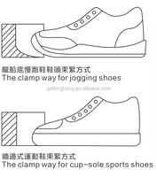 Tenghong TH-715A automatique universel hydraulique Sneaker chaussures en caoutchouc talon fixation presse Machine semelle presse Machines