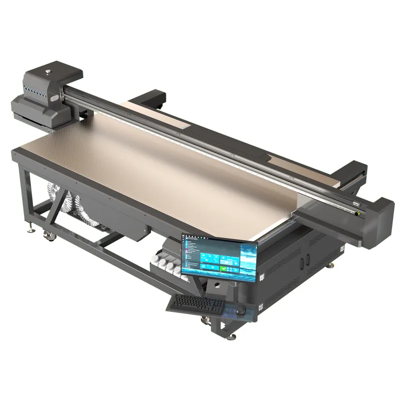 Novo grandeNew grande Format Impressora Grandes Tamanhos Papel De Parede Impressora Uv Poster Anuncie Máquina De Impressão 2.5m Tamanho Impressoras Jato De Tinta