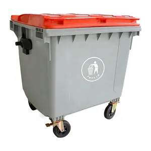 Reciclagem Beach Street lixo exterior 1100L Waste Bin