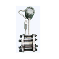 Cerdas Vortex Flowmeter Aliran Uap Gas Alam Nitrogen Biogas Udara Terkompresi Transfer Panas Minyak Cair Air Limbah
