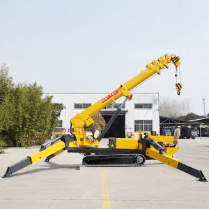 Grúa araña de orugas de 3 y 5 toneladas en oferta, mini grúa araña, elevador de pluma remolcable en venta - Product Image 5