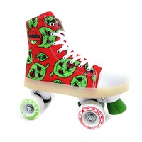 Patins à roulettes YSMLE de haute qualité, roues en PU professionnelles, patins à roulettes quad, chaussures de patins à roulettes en toile
