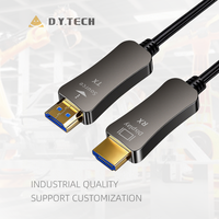 Personnalisé pour câble à fibre optique HDMI 2.0 18Gbps 4K/8k 60Hz vidéo HD 1M à 100M longueurs pour projecteur