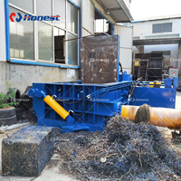 Compacteur de ferraille, presse à balles hydraulique horizontale pour canettes en aluminium, presse à ferraille pour le cuivre