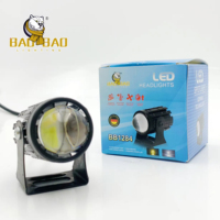 Faro Antiniebla LED de Doble Color para Motocicleta, Luz de Conducción Diurna DRL, Foco Delantero para Moto, ¡Gran Oferta!