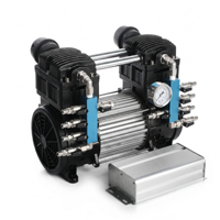 Aérateur à moteur BLDC sans huile pour puits profond, alimenté par énergie solaire, avec 8-10 diffuseurs, pour bassins piscicoles et lacs jusqu'à 5 acres
