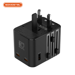 Adaptateur de voyage avec 25W 2Type-C International All in One Worldwide Global Universal avec Usb et Type c US/EU/UK/AU - Product Image 2