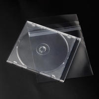 100 Stück Standard CD Jewel Case Cello/Cellophan Taschen