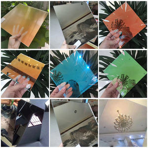 <span class=keywords><strong>Miroir</strong></span> atomique trempé à perspective unique Fenêtre à sens unique Studio d'enregistrement Extérieur Utilisation extérieure Mur rideau pare-balles - Product Image 3