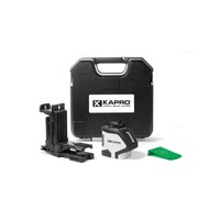 Kapro 962G Vert - Niveau laser croisé à 3 faisceaux auto-nivelant 360° avec points de plomb, précision 30M, 0,3mm/m, garantie 1 an