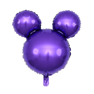 <span class=keywords><strong>Mini</strong></span> Mickey Mouse testa palloncino di alluminio palloncini gonfiabili ad aria per il tema dei cartoni animati festa di compleanno decorazione giocattoli regali - Product Image 5
