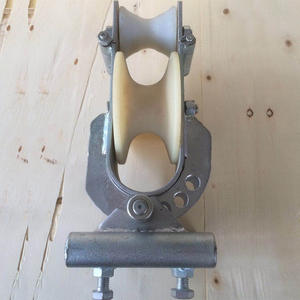 Chariots à roulettes en aluminium trois-en-un, roues en nylon, chariots à roulettes droits, angle rotatif gauche, montage en fer, orientés vers le haut - Product Image 1