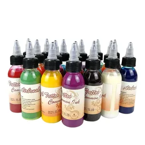 <span class=keywords><strong>Tinta</strong></span> de Henna Orgánica a Base de Alcohol para Aerógrafo, 100 ml, Personalizada para Maquillaje Permanente, Microblading y Kits de <span class=keywords><strong>Tatuaje</strong></span> - Product Image 1