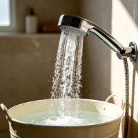 Système de douche thermostatique 3 fonctions avec bec de baignoire en laiton robuste, finition chrome poli, jet puissant, vente en gros OEM pour hôtels