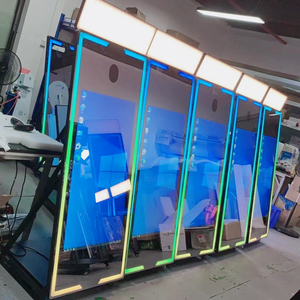 2026 mới nhất 70inch gương ảnh gian hàng máy với 43/32inch màn hình cảm ứng cầm tay Selfie ma thuật gương photobooth - Product Image 6