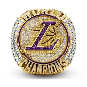Высококачественное кольцо нового дизайна для занятий спортом 2020, Los Angeles Lakers James