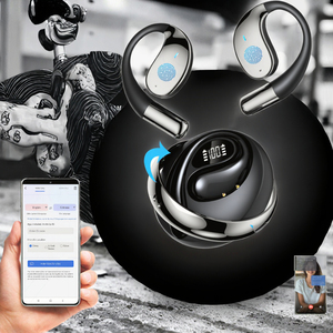 Auricolari Sportivi YYK-Q93 con Design Rotante a 360°, Interpretazione Simultanea Aggiornata, Traduzione Gratuita a Vita per 5.4 IPX5 - Product Image 3