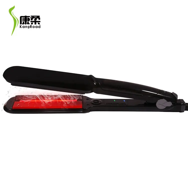 factory wholesale Straightening Irons Flat Iron Tourmaline Ceramic Vapor Professional Steam Hair Straightener