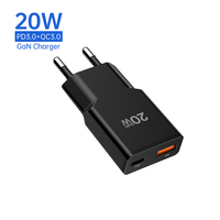 Chargeur mural USB double port Tommox 20W PD 3.0 à charge ultra rapide, type-C, OEM, pour téléphone portable, tablette, adaptateur de chargeur USB-C 20W