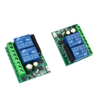3000m longue portée émetteur DC12v 2ch Rf récepteur sans fil télécommande interrupteur 433 mhz pour Garge porte moteur serrure lumière