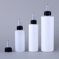 Bouteille en plastique PE de haute qualité, écologique, avec bouchon à visser