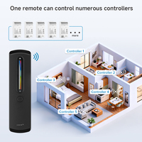 Contrôleur de bande LED Tuya WiFi 2.4G RF PWM avec télécommande tactile RF pour Alexa Google Home DC12V 24V DIM CCT RGB RGBW RGBCCT