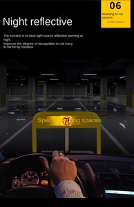 อุปกรณ์จอดรถควบคุมระยะไกลอัจฉริยะ ระบบป้องกันการชนแบบหนาพิเศษ พร้อมระบบป้องกันการจอดซ้อนกันในลานจอดรถ - Product Image 6