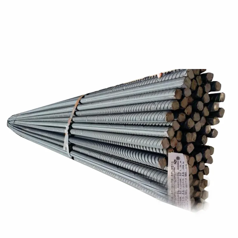 HRB400 — barre de déjouet en acier ondulé, tiges de fer pour la construction, tube gris