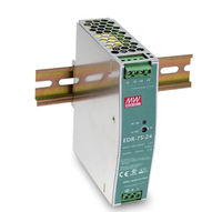 Alimentation électrique sur rail DIN triphasée MEAN WELL TDR 960W avec PFC actif